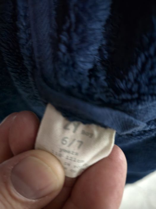 Roupão infantil 6-7 anos