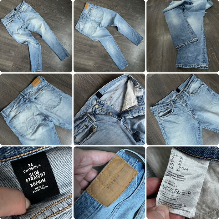 Джинси мужские р. 32-34/M-L  H&M Andre Tan (оригинал)
