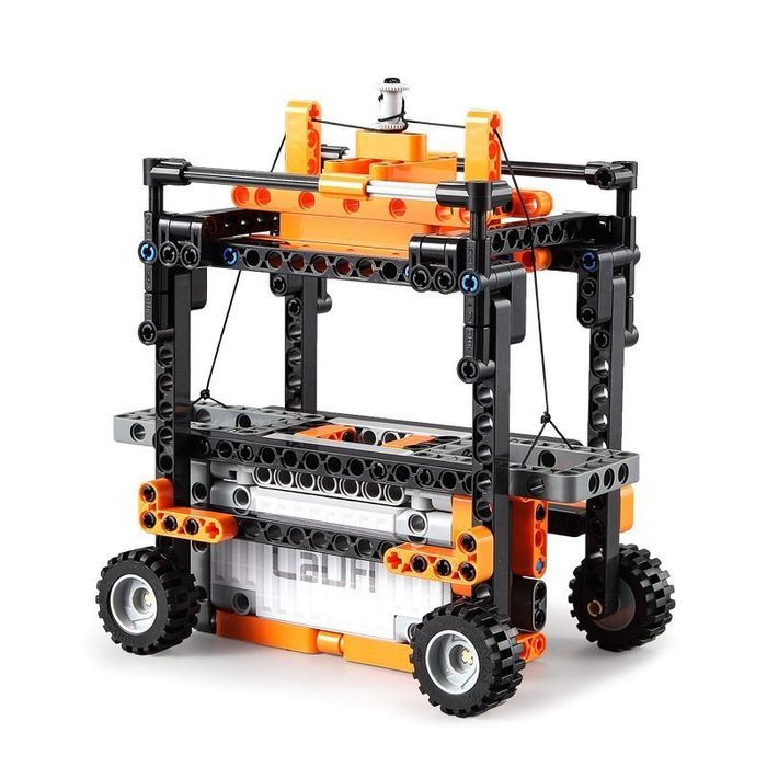 10w1 Pojazdy samochód żuraw klocki konstrukcyjne niczym lego