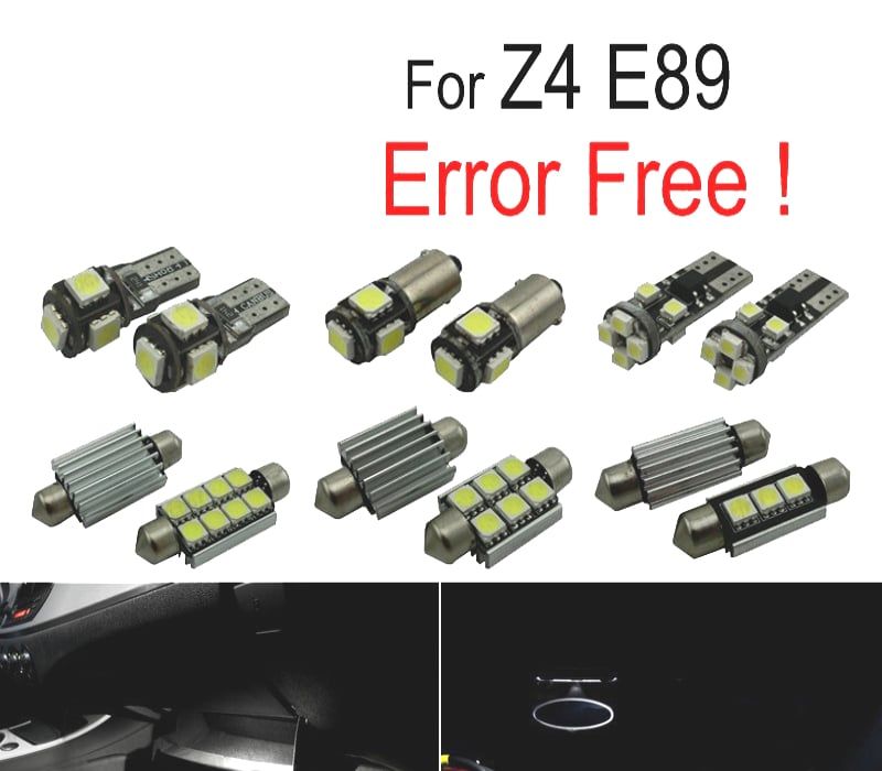 KIT COMPLETO 10 LAMPADAS LED INTERIOR BMW Z4 E89 SDRIVE 18I 20I 23I 28I 30I 35I 35 ES 09-