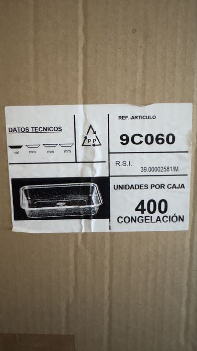 Covetes plastico branco