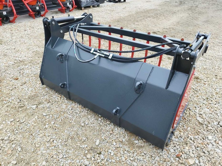 Szufla chwytak do obornika łyżko krokodyl 1,4m widło ładowacz