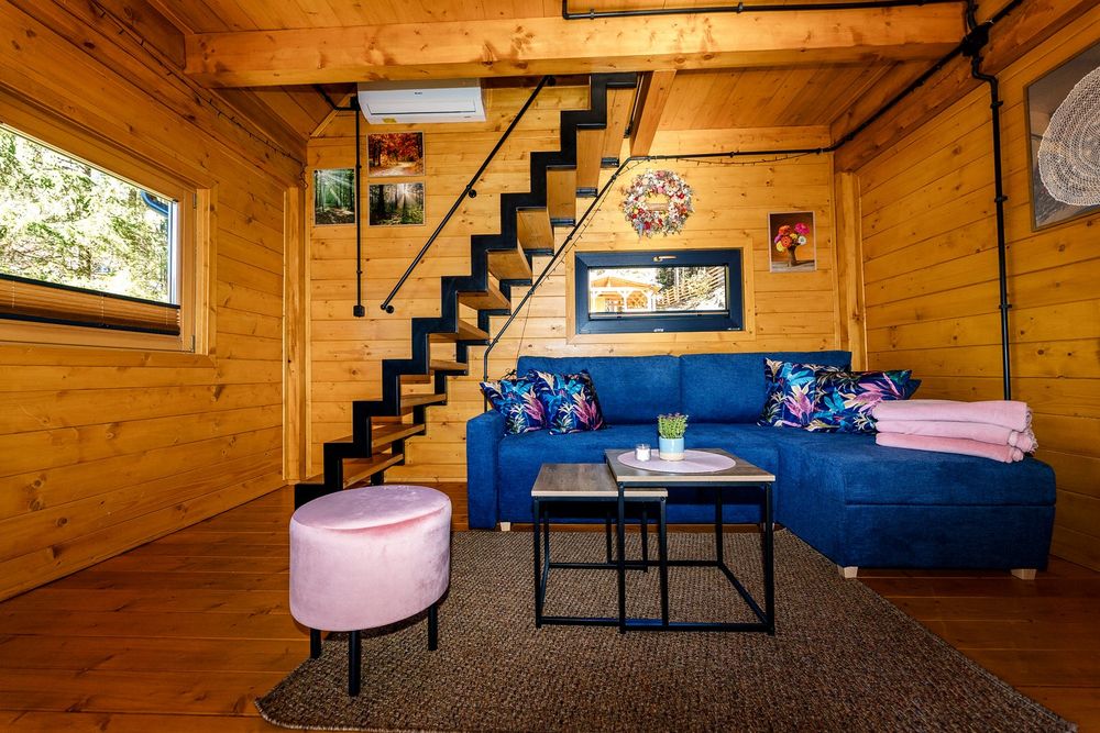Nowy domek z prywatnym jacuzzi pod samym lasem w Beskidach- dla 4 osób