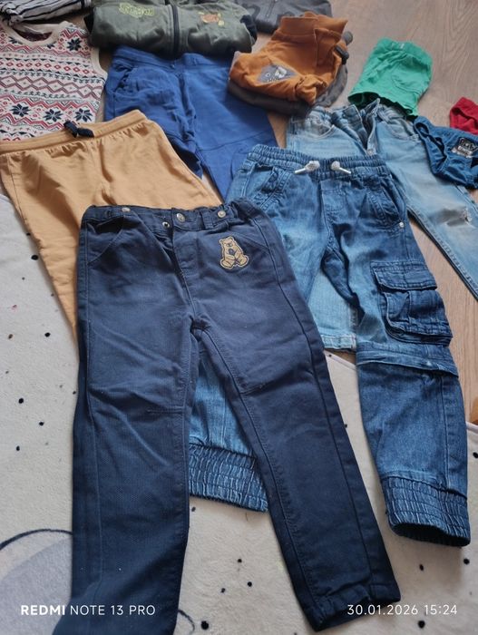 Ubrania dla chłopca 98-104