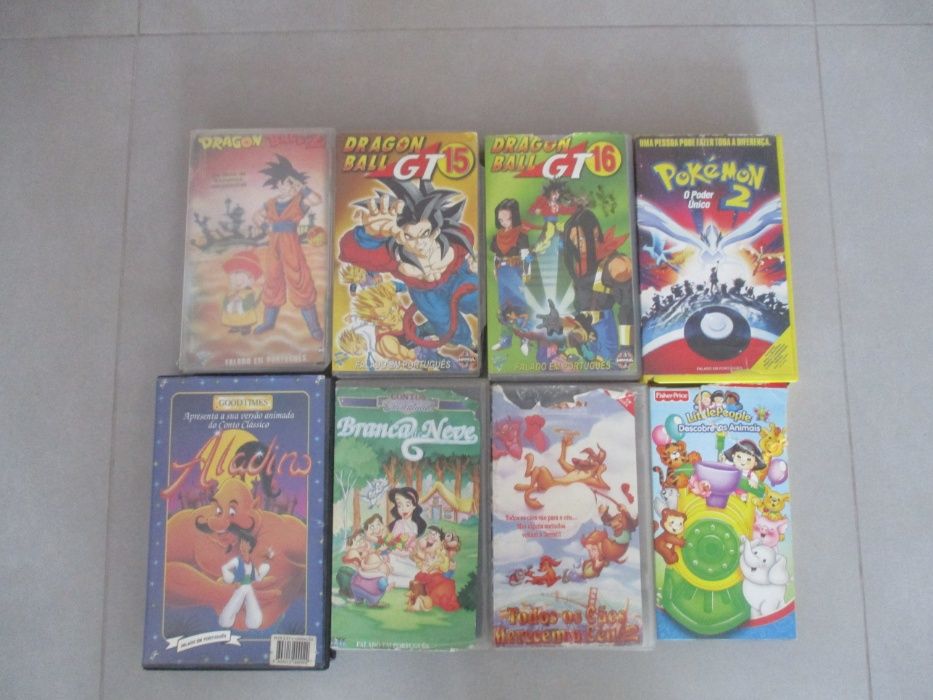 Vendo VHS animados