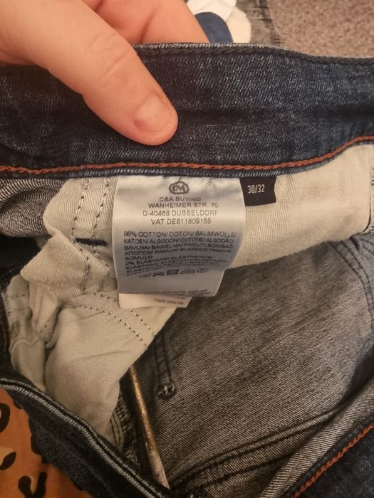 spodnie 30/32 ;) ;)