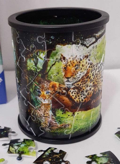 Пластиковий 3D пазл Ravensburger 57 ел. Ягуар Підставка під канцтовари