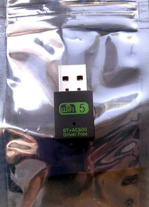 2 в 1 Wi-Fi + Bluetooth USB адаптер AC600 AX900 для ноутбука