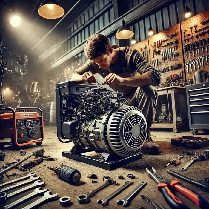 РЕМОНТ Електростанций Генераторов Электрогенератор Бензогенератор тех