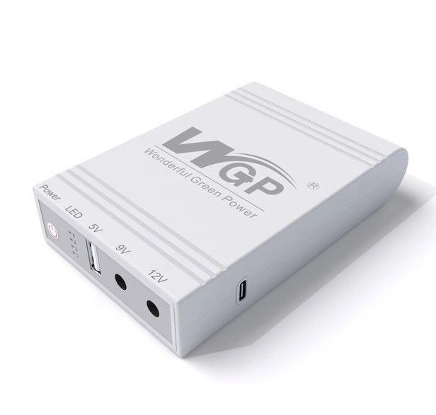 Безперебійник ДБЖ для роутера WGP mini DC UPS 10400 mAh 38Wh 5v/9v/12v