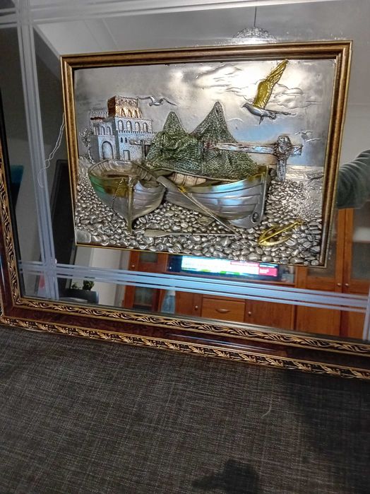 Quadro Vintage com espelho