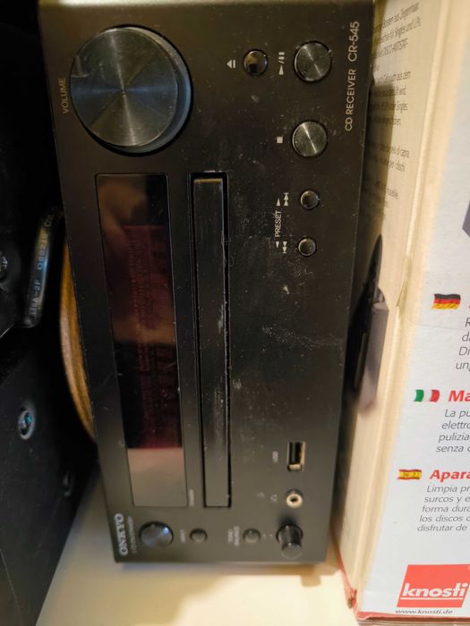 onkyo cr-454  mini wieża z głośnikami i sub