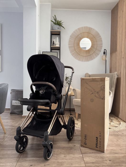 Cybex priam 4.0 Rose gold deep black