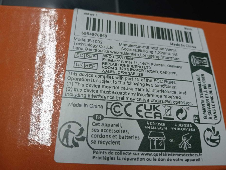 Soundbar PC Desktop YSD E-1002 – Som Estéreo USB (Preto)