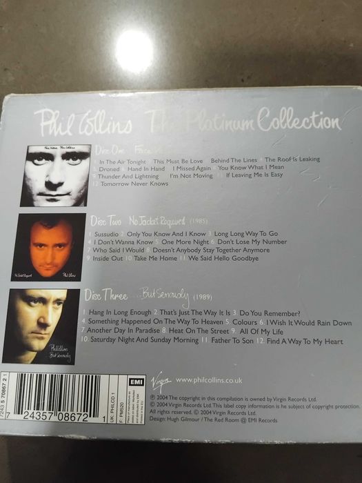 Phil Collins the platinum collection
