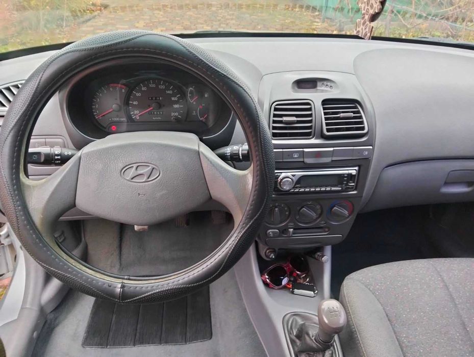 Хундай акцент 2006 р. 1.5 газ/бен