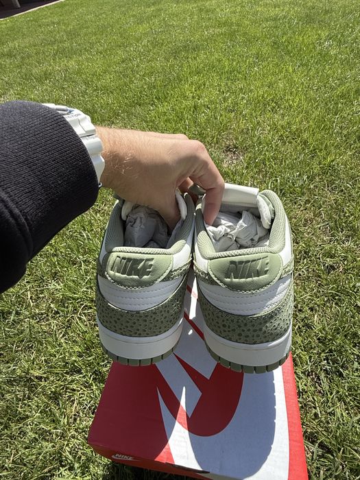 NIKE DUNK LOW - GREEN OIL PRINT 44,5 (nowy z boxem)