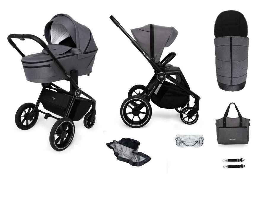 Muuvo Quick 4.0 Graphite wózek uniwersalny 3w1,2w1