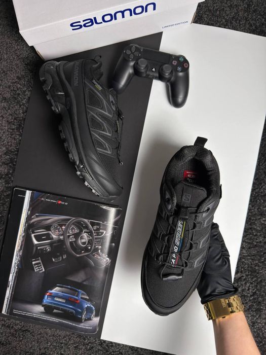 Мужские кроссовки саломон Salomon XT-6 Expanse Termo ACS All Black [41-46]