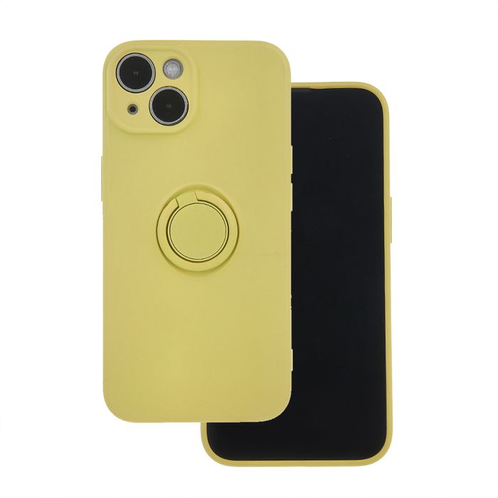 Nakładka Finger Grip do iPhone 15 6,1 żółta