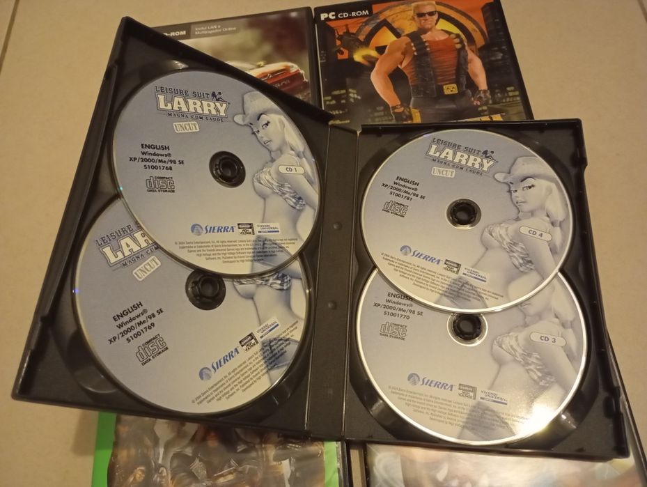 5 jogos pc cdrom