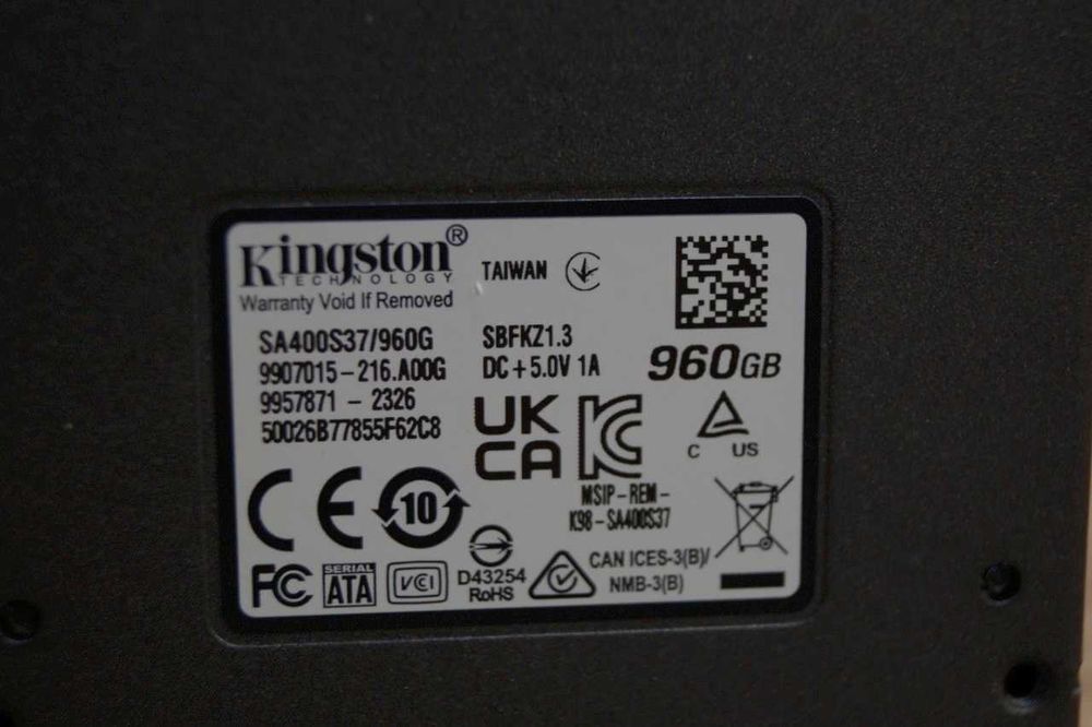 SSD накопичувач Kingston A400 960 GB TVOYO