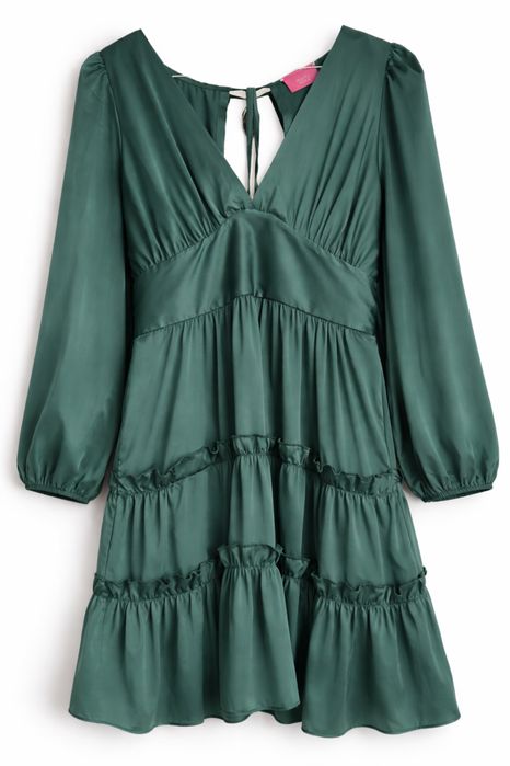 Vestido em cetim WHITEDEER