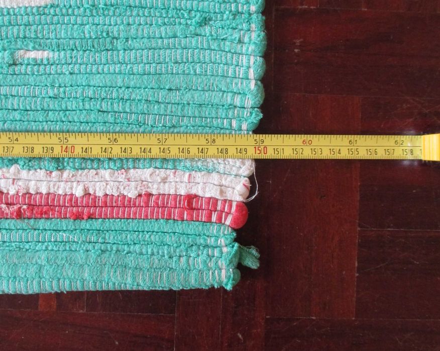 Grande Tapete feito em Tear