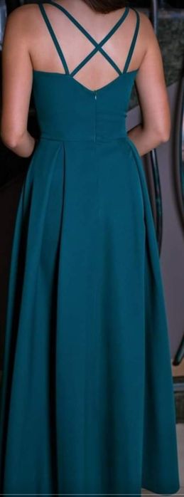 Sprzedam sukienkę długą krzyżak xs