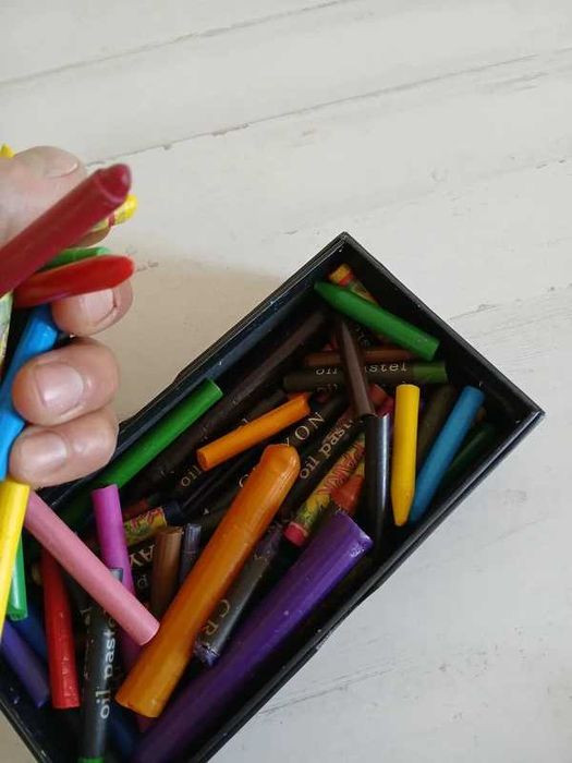Conjunto Material Desenho Drawing Pencils Crayon Stapler