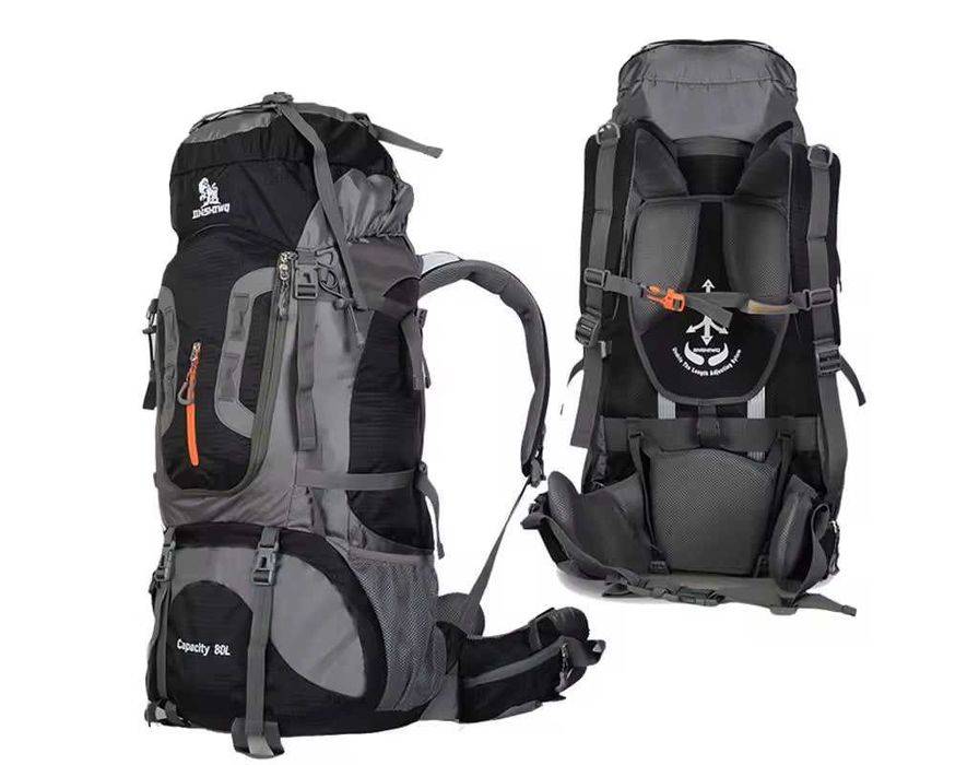 Туристичний рюкзак на 80л для походів в гори, трекінгу, туризму
