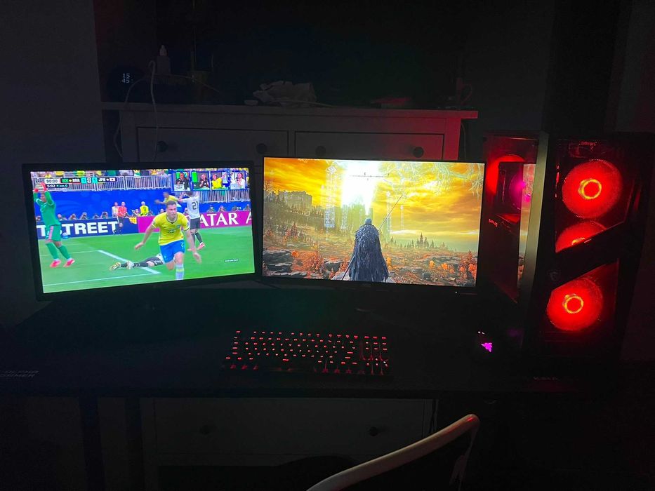 SETUP GAMING COMPLETO | Ryzen 7 | RX 5700 XT 8GB | Monitor AOC 144Hz + Extras