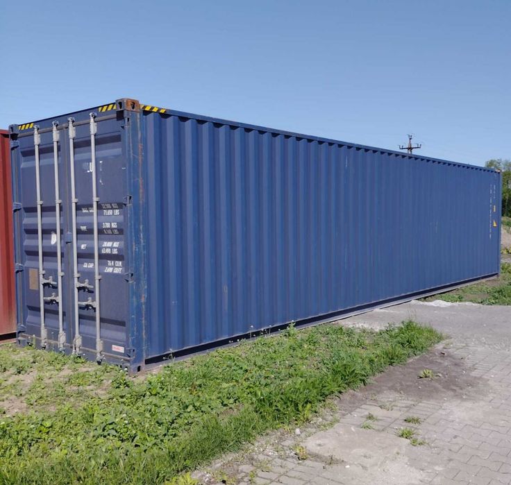 KONTENER morski, magazynowy 40 ft HC, 12 m podwyższony