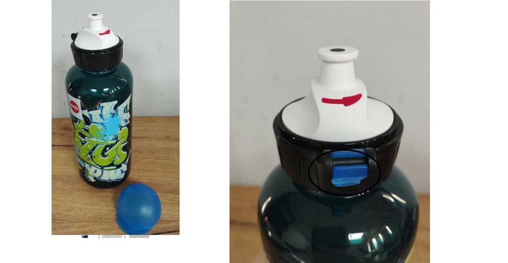 Wyprzedaż->Emsa Butelka do picia dla dzieci, 600 ml  OPIS!