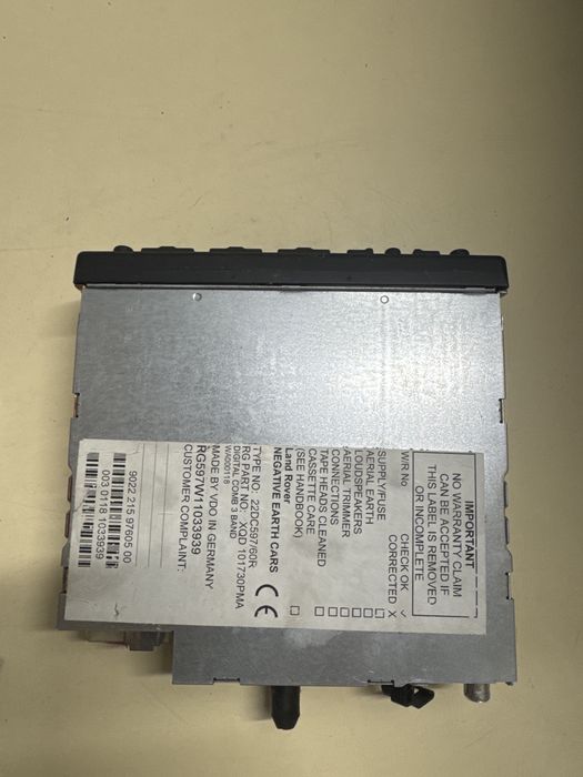 Rádio Land Rover Freelander / Discovery 1 22DC597/60R