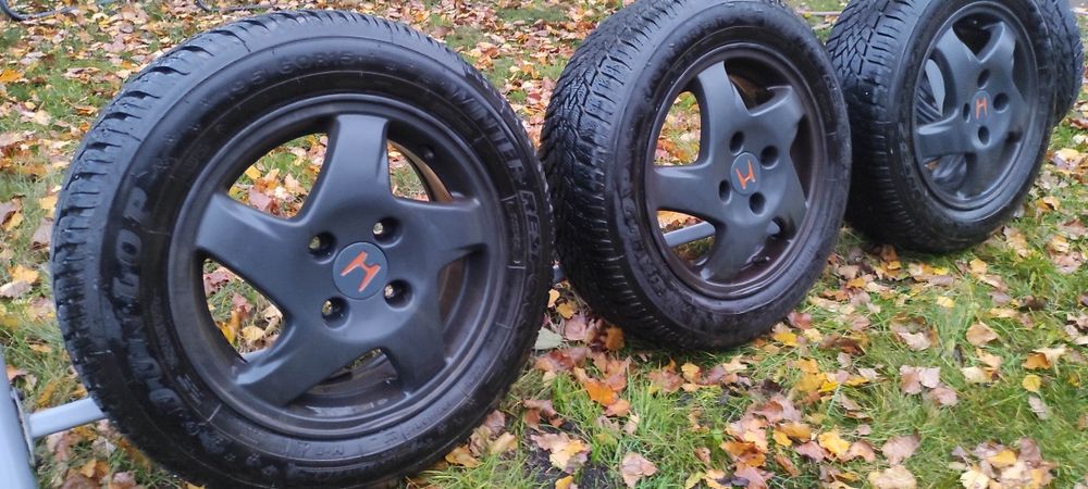 Alufelgi Honda opony zima Dunlop 195/60 15"