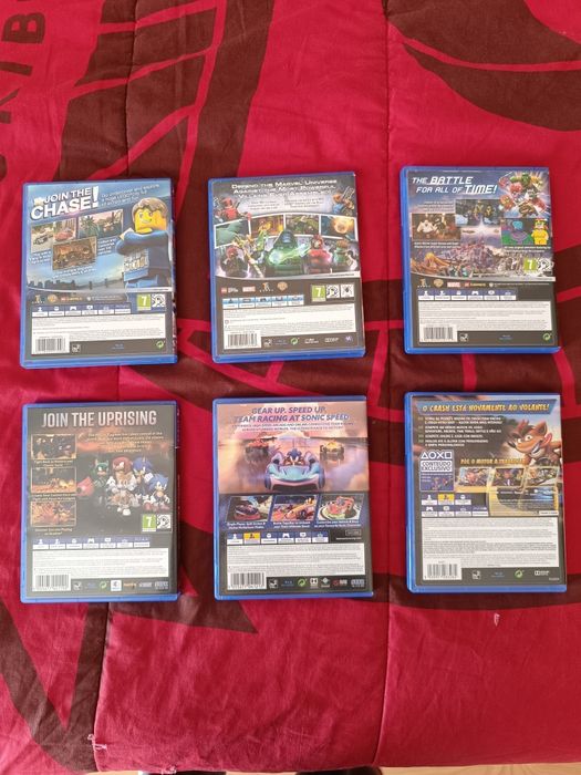 Jogos Play Station 4 (Vários preços)
