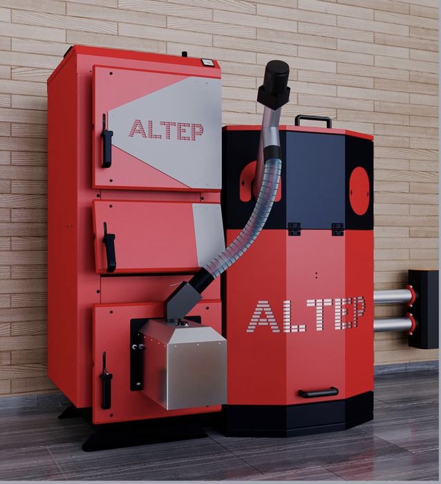 ‼️ALTEP Duo Uni Pellet 15 кВт пелетний твердопаливний котел АЛЬТЕП