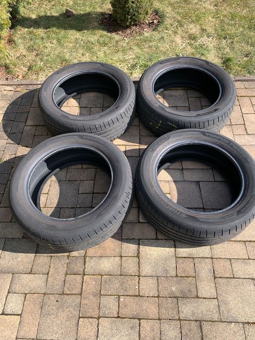 4 Opony Hankook 215/55R17 (K125) Prawie nowe! Tylko 4 tyś. Km!