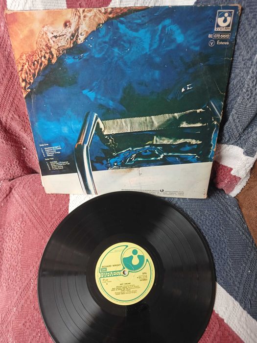 Disco em VINIL LP antigo e raro do falecido  Richard Wright (EX- Pink Floyd ) " Wet Dream" de 1978. Usado mas em bom estado