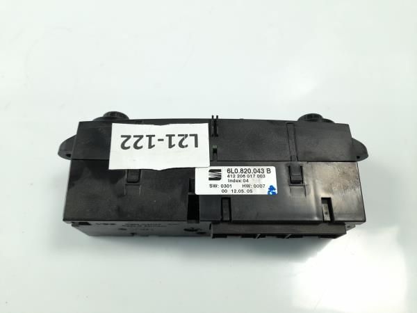 Comando chauffage / sofagem SEAT Ibiza III (6L1)