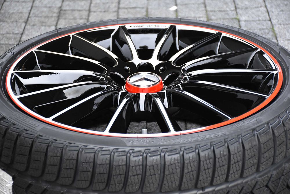 Nowe koła zimowe OEM Mercedes A35 A45 AMG W177 W176 CLA 45 CLA 35 C118 C178 X178 C174 X174 NIGHT 19" NOWE Pirelli 2026