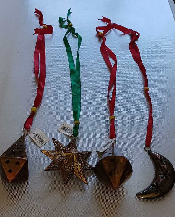 Pendentes para árvore natal
