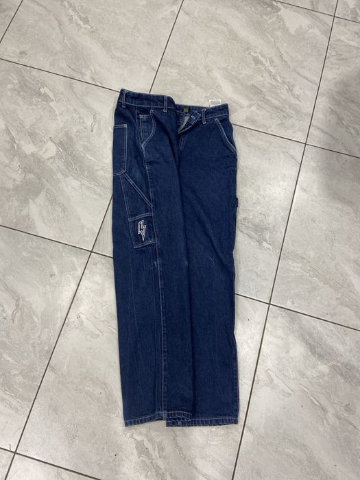 FSBN Rap Pants Hip Hop Baggy Jeans 90s Y2K