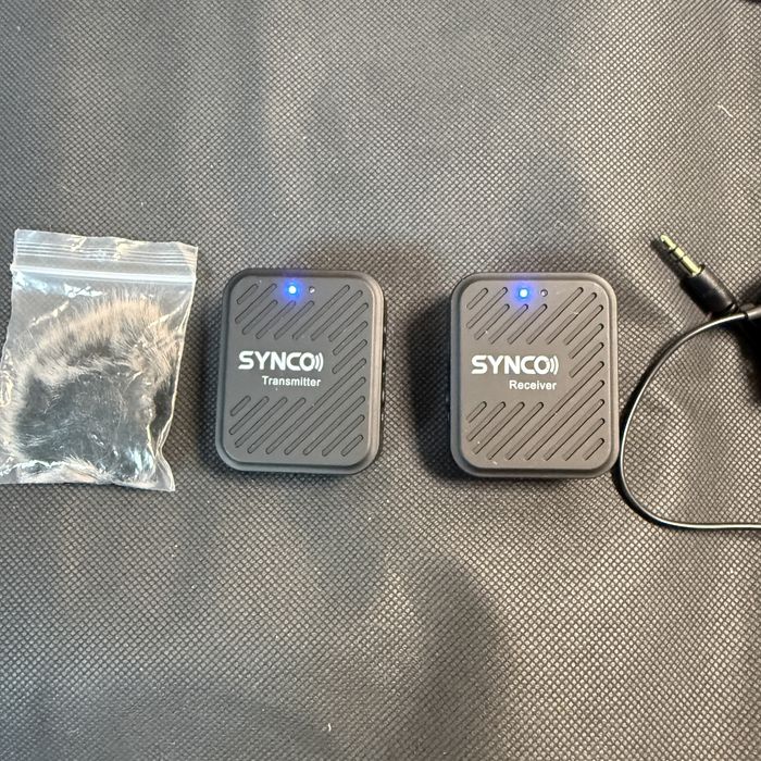 SYNCO G2 Max + G2 + G1 — Microfones sem fios