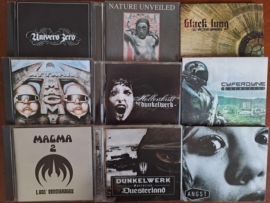 INDUSTRIAL, AWANGARDA, DARK WAVE - płyty CD - wielu różnych wykonawców