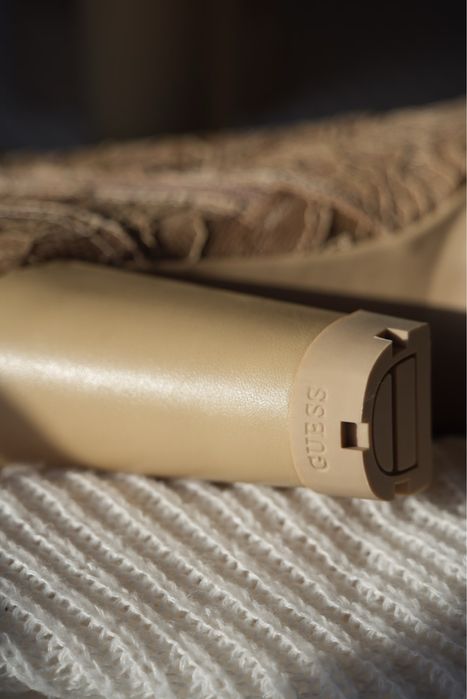 Guess Biola nude botki damskie r. 38 nowe oryginalne botki na słupku