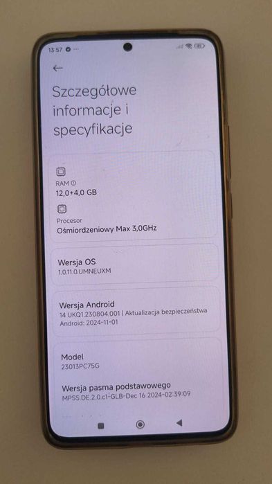 POCO F5 PRO  12+4/256 STAN BDB