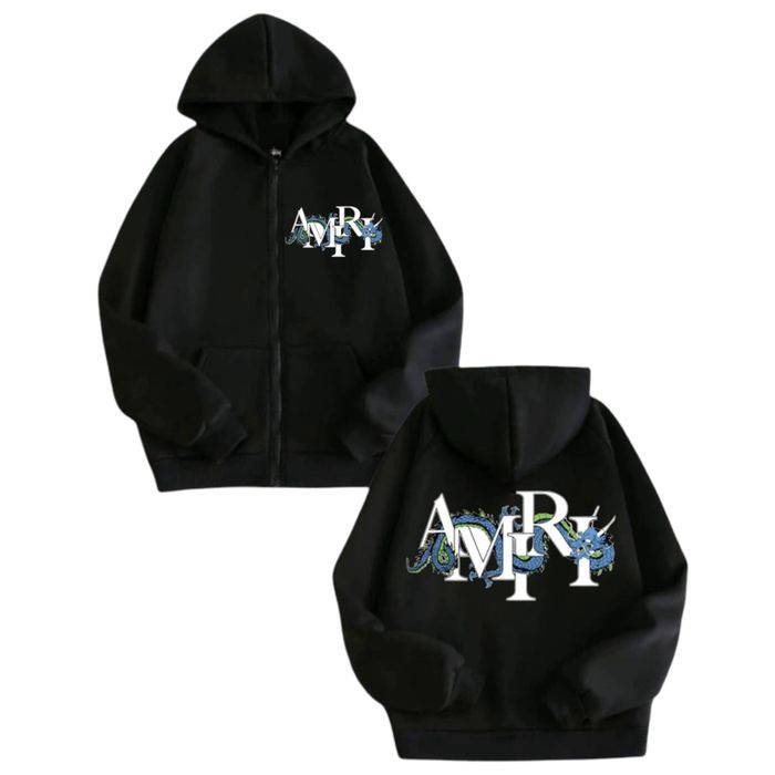 Зип-Худи Amiri Logo унисекс амири толстовка кофта лонгслив тишка
