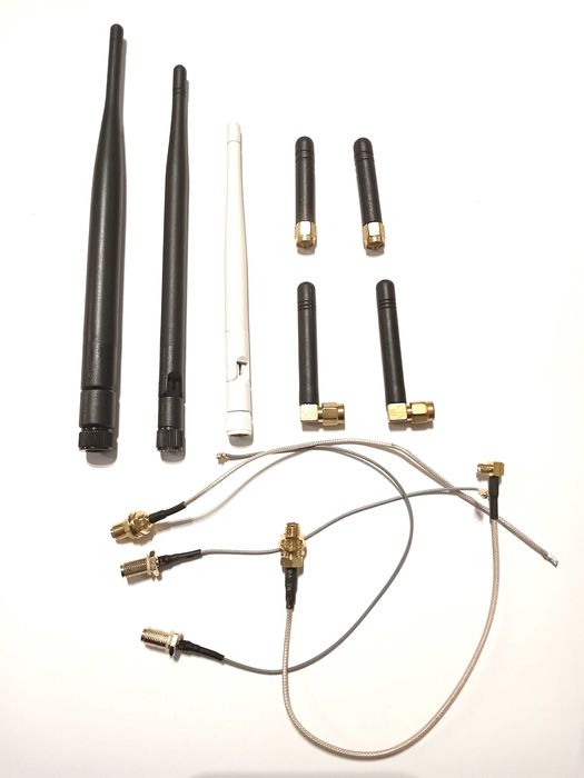 Lote Antenas GPS, GSM, GPRS, WIFI (ficha SMA)